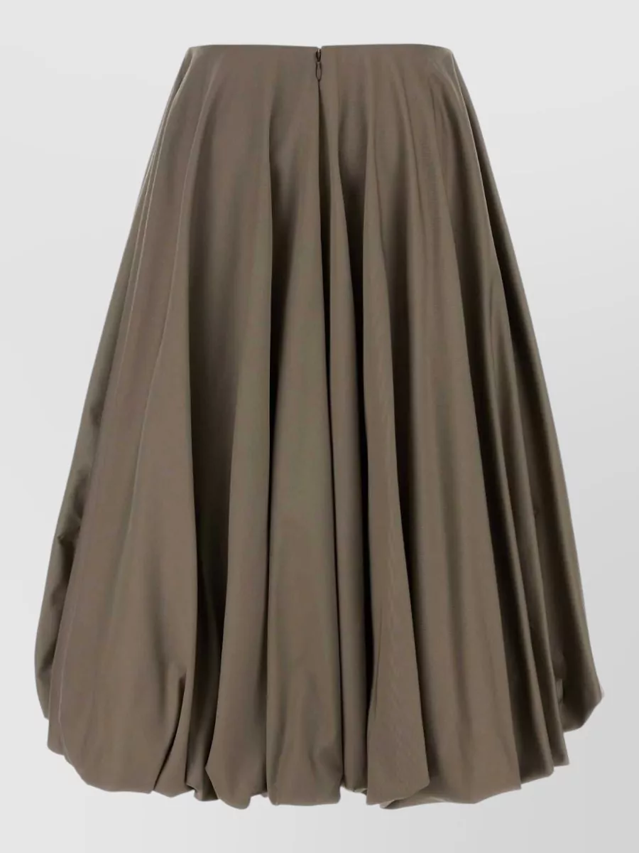 Balenciaga Cotton Gabardine Skirt