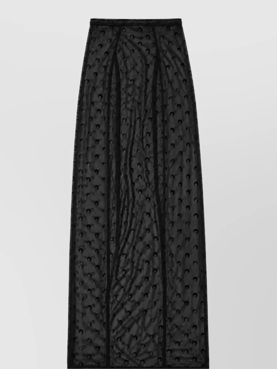 Marine Serre Printed High-Rise Maxi Skirt