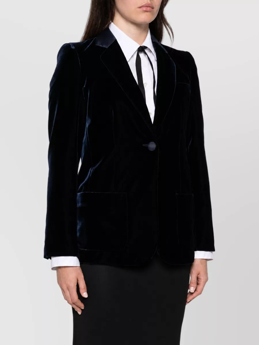 Emporio Armani Single-Breasted Blazer Jacket