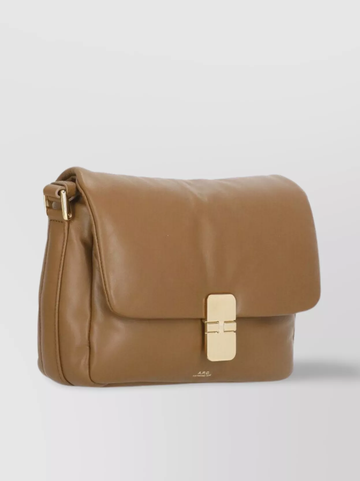 A.p.c. Adjustable Strap Leather Shoulder Bag