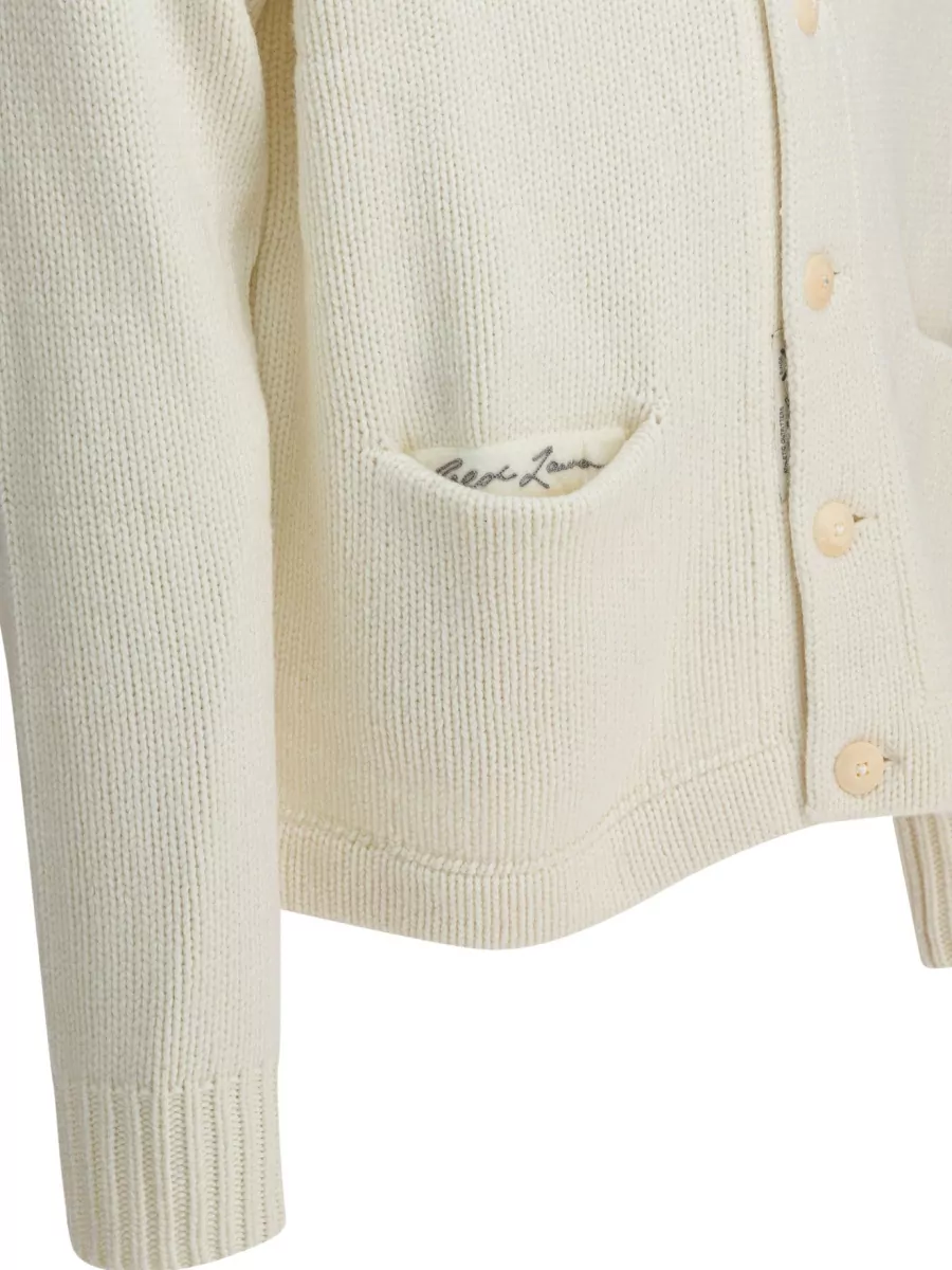 Polo Ralph Lauren Wool Cardigan Shawl Collar