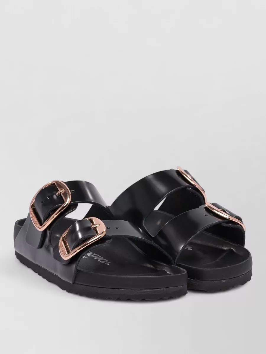 Birkenstock Leather Arizona Big Buckle Slides