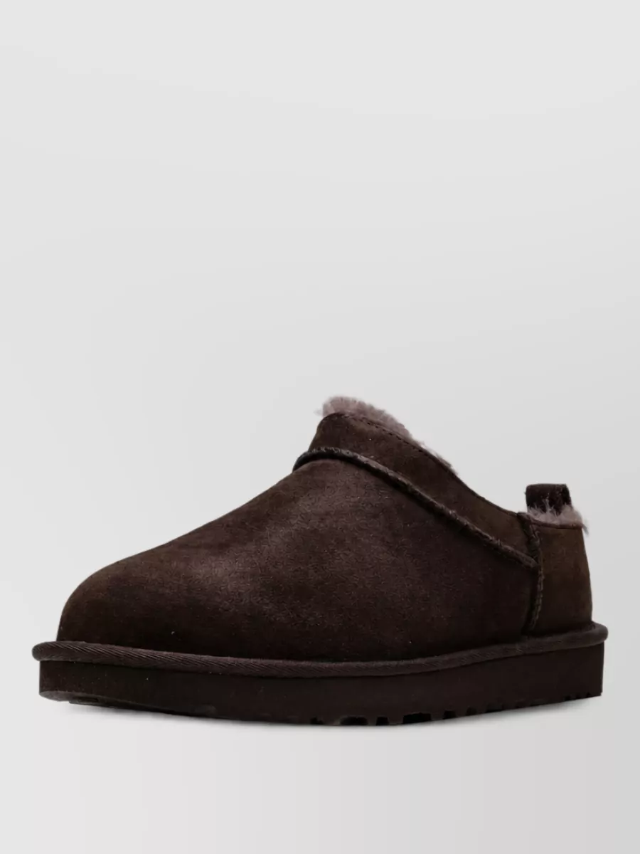 Ugg suede shearling slippers