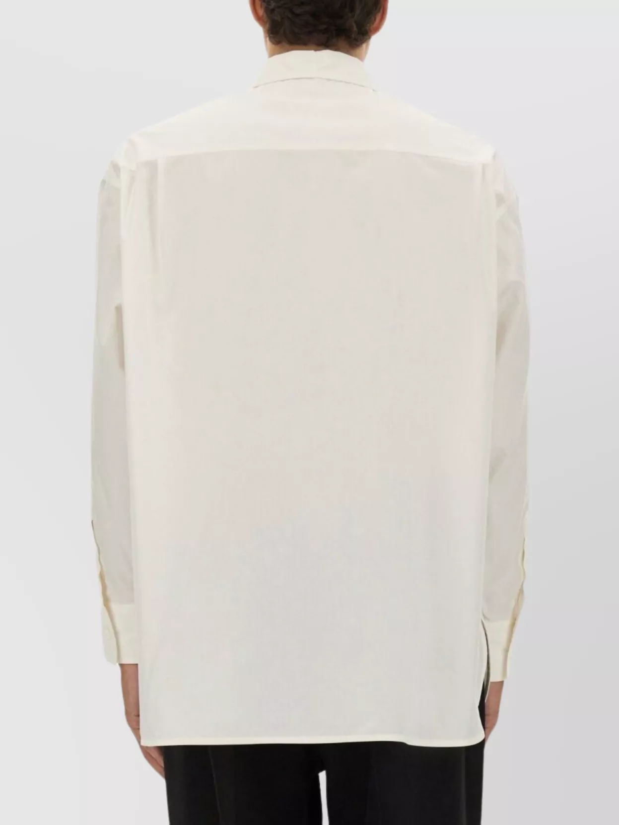 Mm6 Maison Margiela Shirt Pointed Collar Chest Pocket Long Sleeves