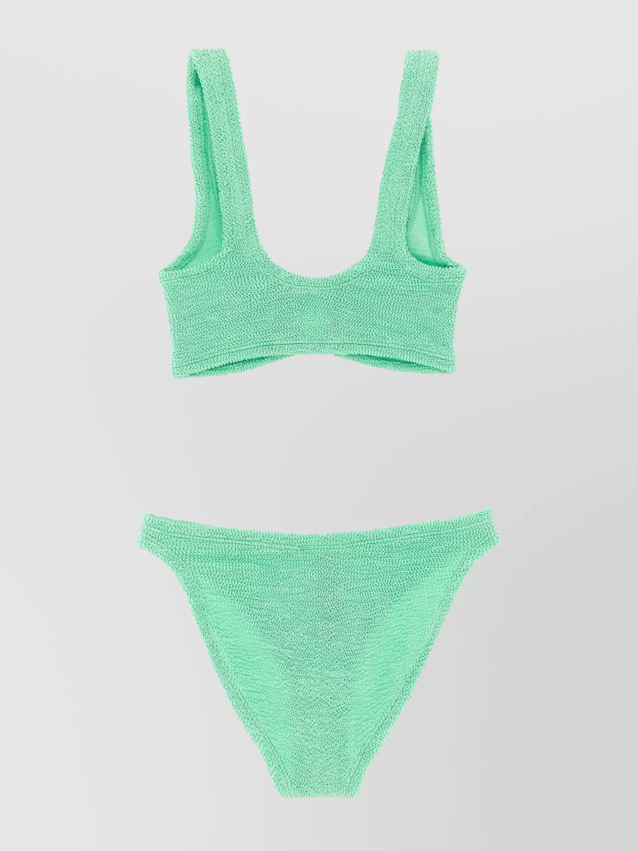 Hunza G 'Julia' High Waist Bikini With Ring Detail