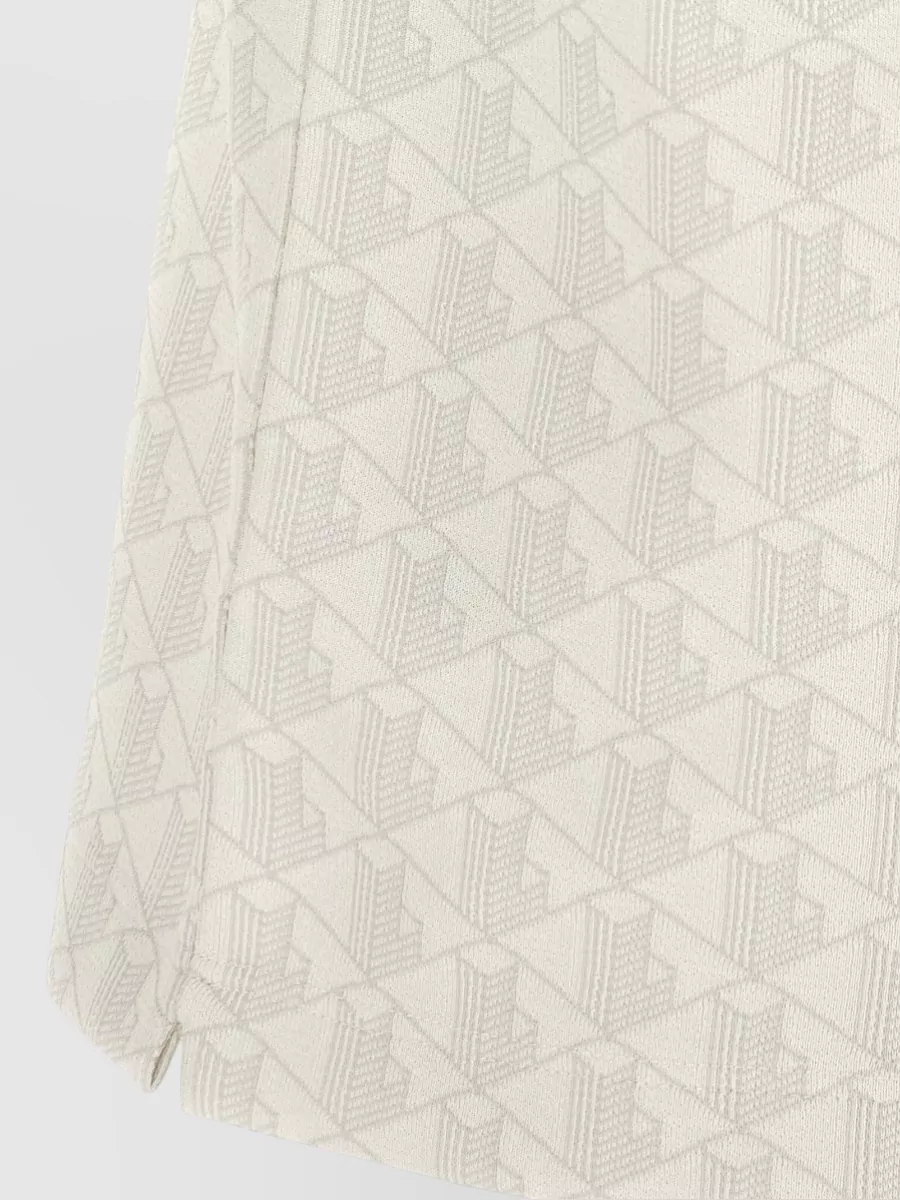 Lacoste Jacquard Monogram Polo Shirt