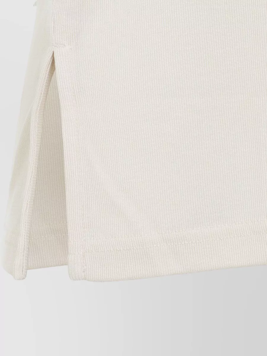 Studio Nicholson Votan Scoop Neck Sleeveless Ribbed Vest