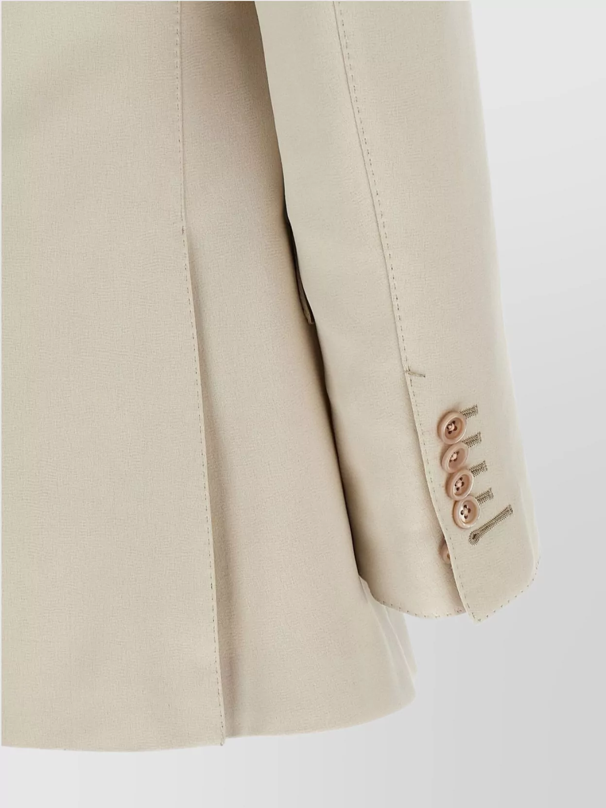 Tom Ford Double-Breasted Tailored Blazer Featuring Back Vent