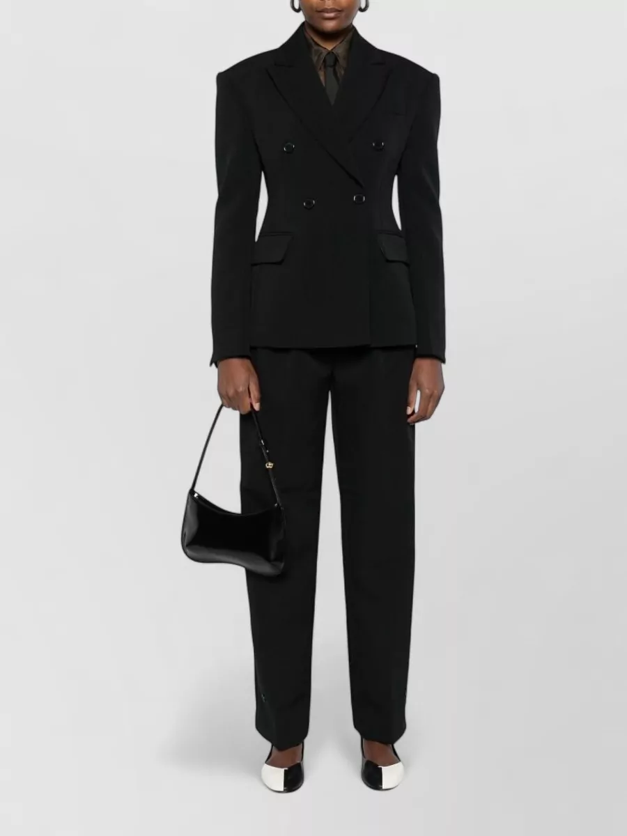 The Frankie Shop Double-Breasted Suit Jacket