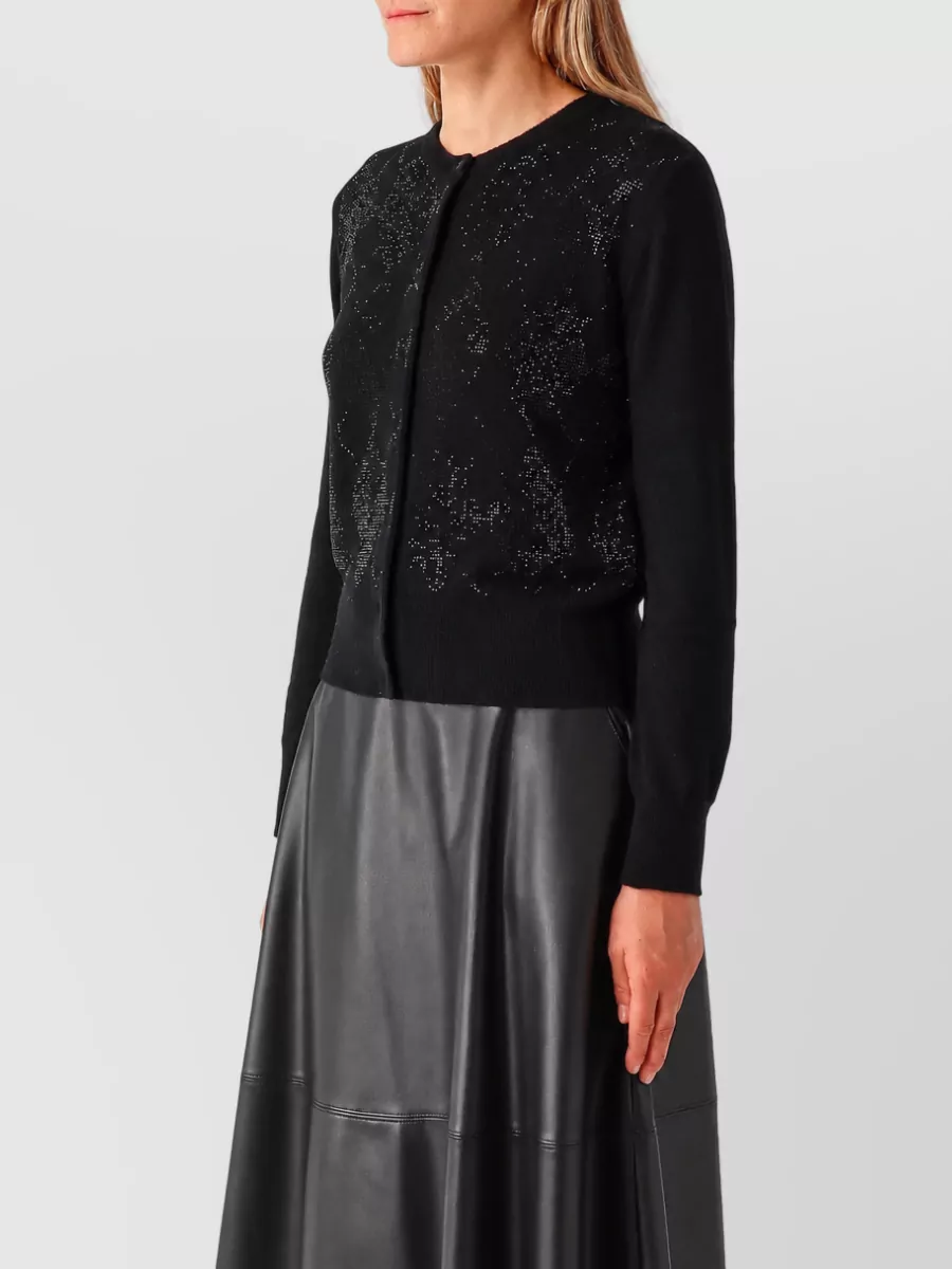 S Max Mara Cashmere Wool Cardigan