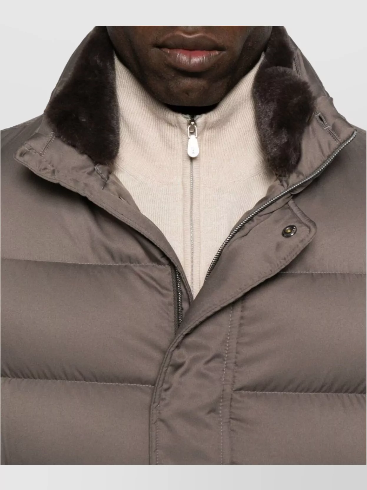Herno Insulated Jackets With High Neck And Pockets