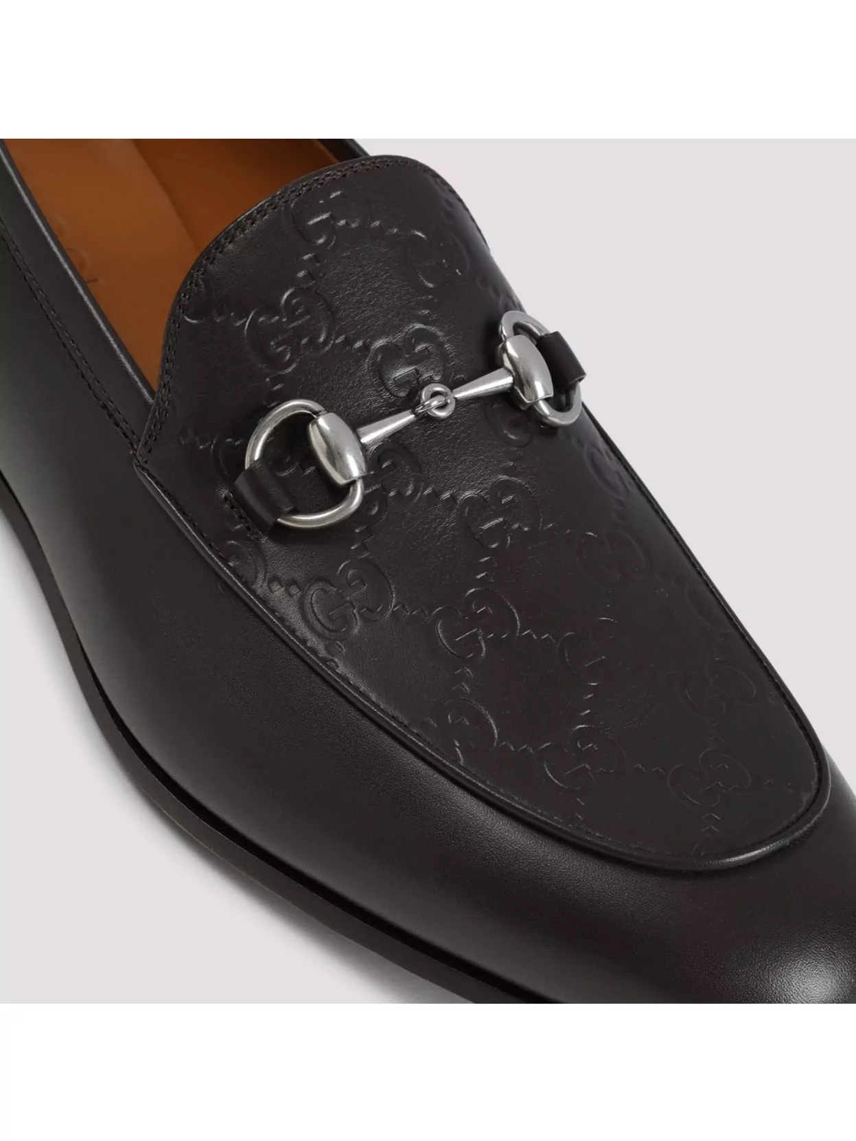 Gucci Jordy Loafers Silver-Tone Buckle