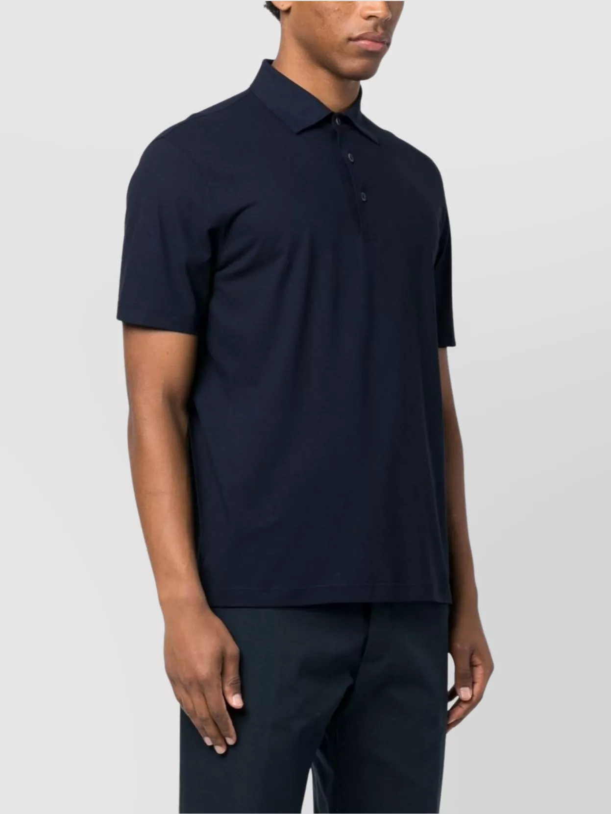 Herno Men's Short Sleeve Polo Shirt