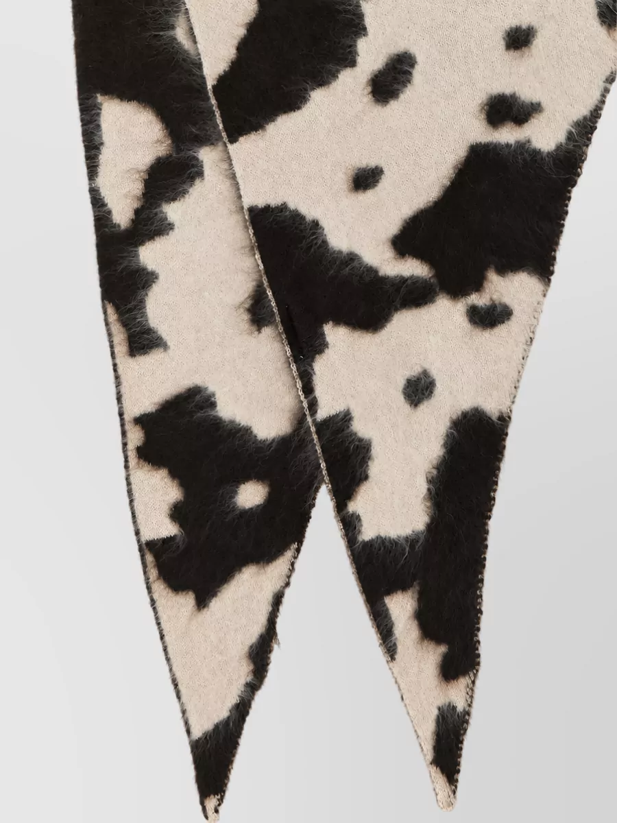 Guest In Residence Cashmere Animalier Triangular Scarf