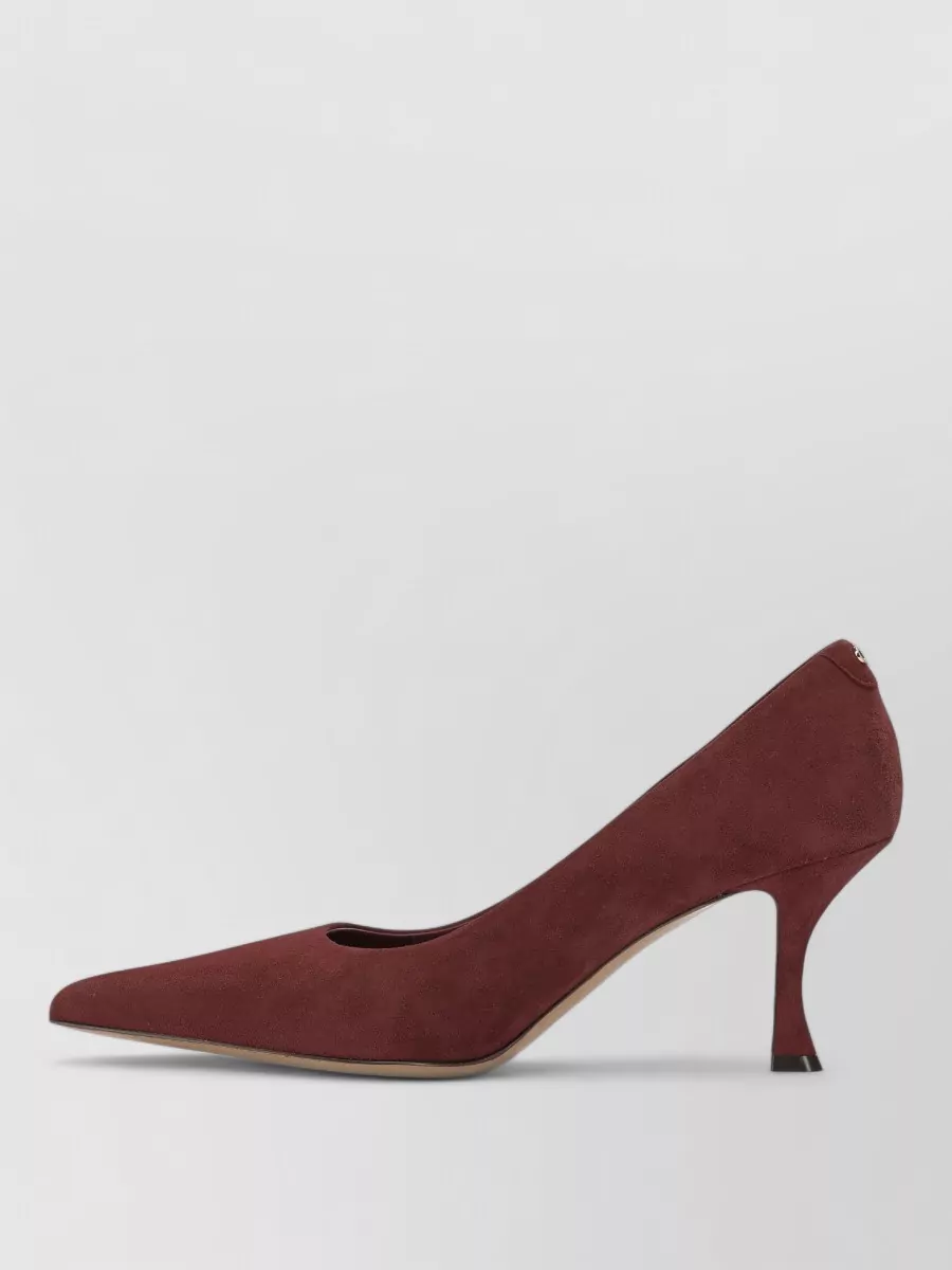 Ferragamo Leather Elydea 70Mm Pumps