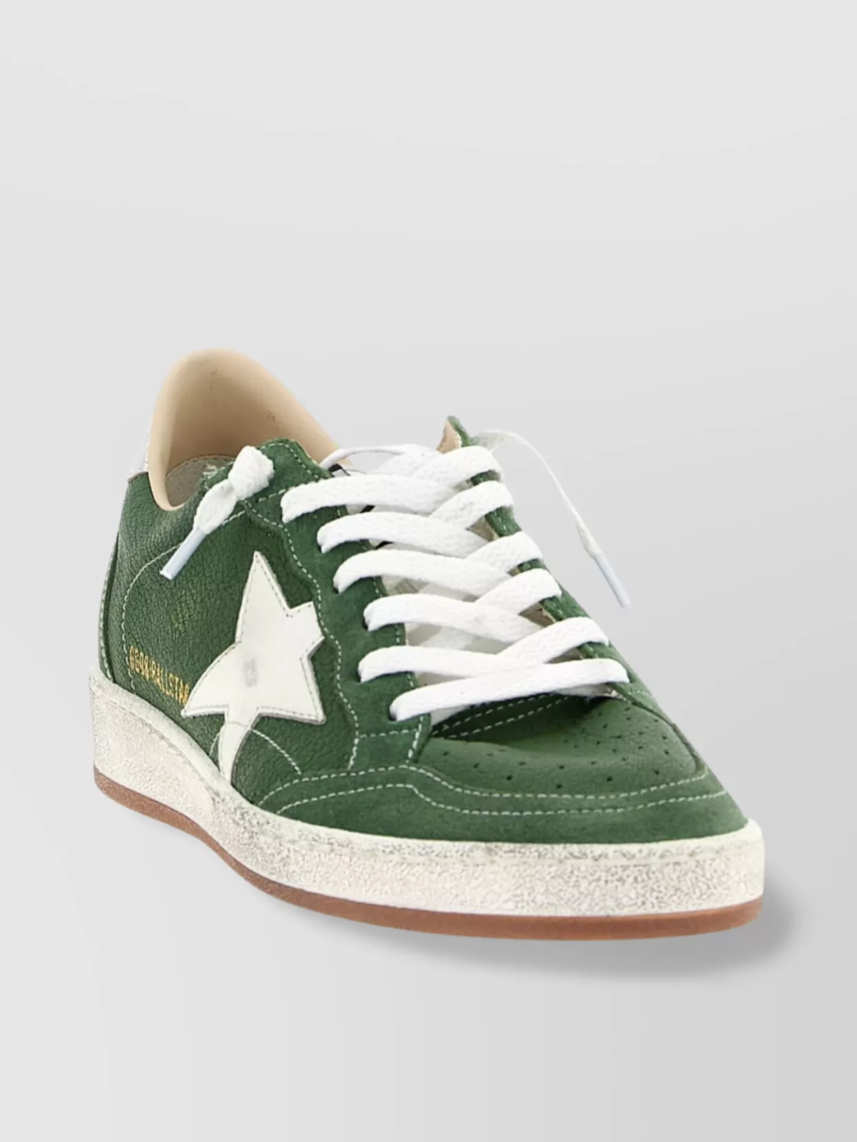 Golden Goose Ball Star Sneakers Green