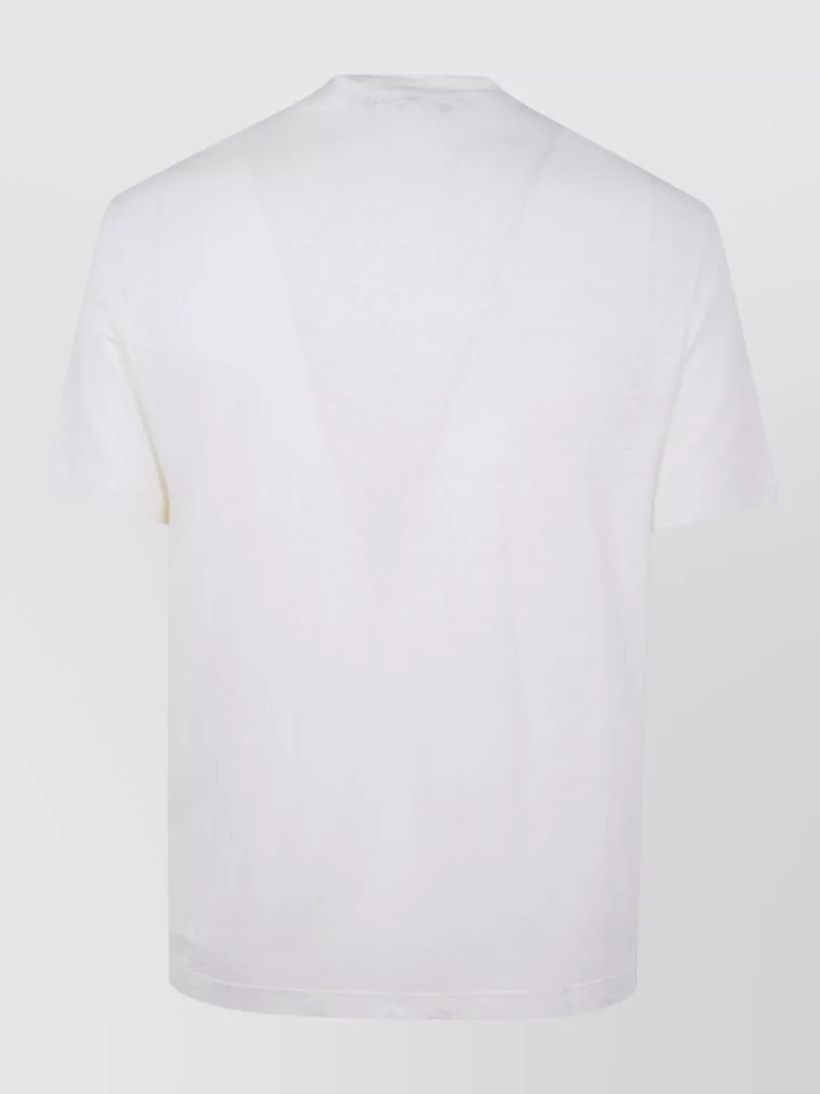 Filippo De Laurentis Linen Short-Sleeve T-Shirt