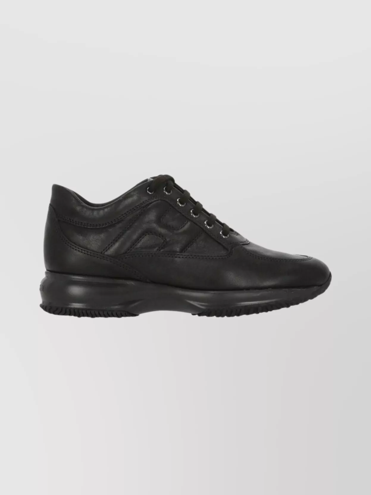 Hogan women's low top sneakers with rubber sole