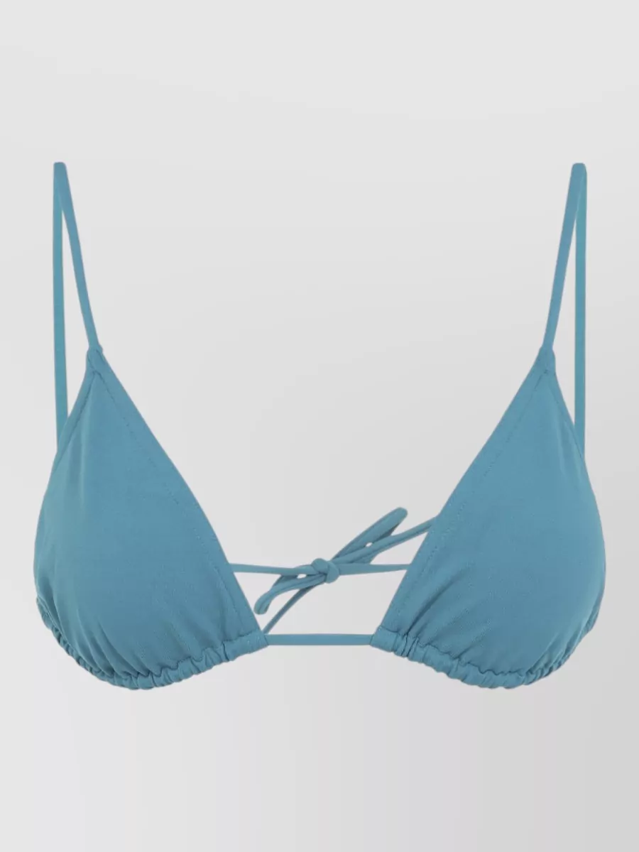 Eres Mouna Bikini Top Triangle Ruched Straps