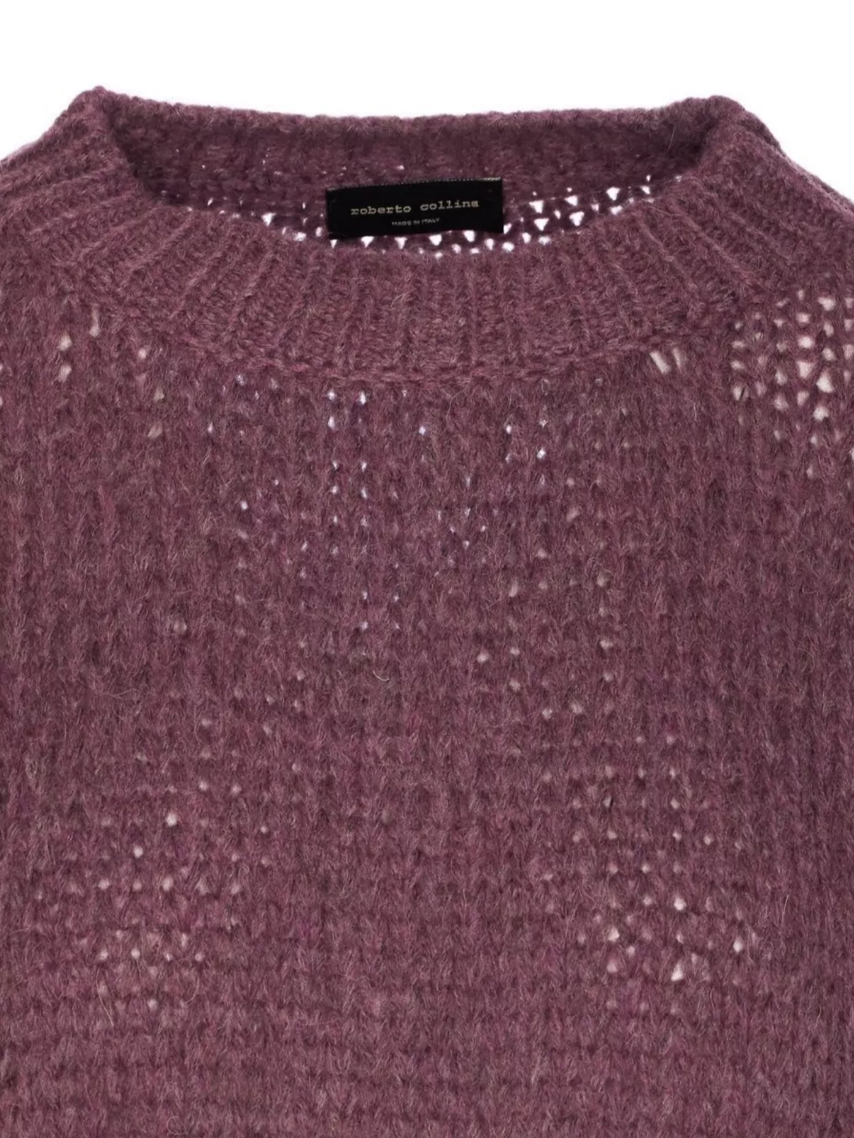 Roberto Collina Crew Neck Long Sleeves Textured Knit