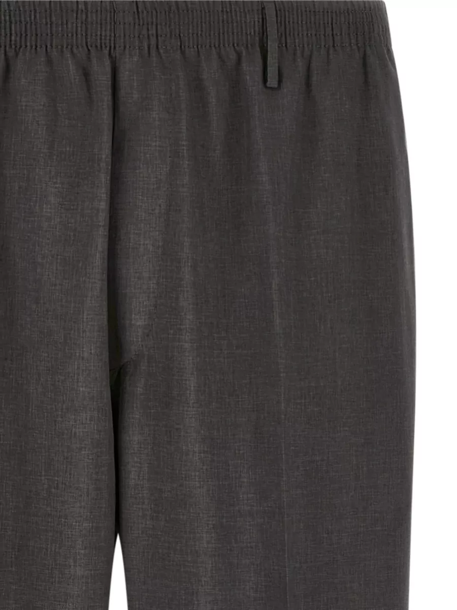Cellar Door Pleated Straight-Leg Trousers