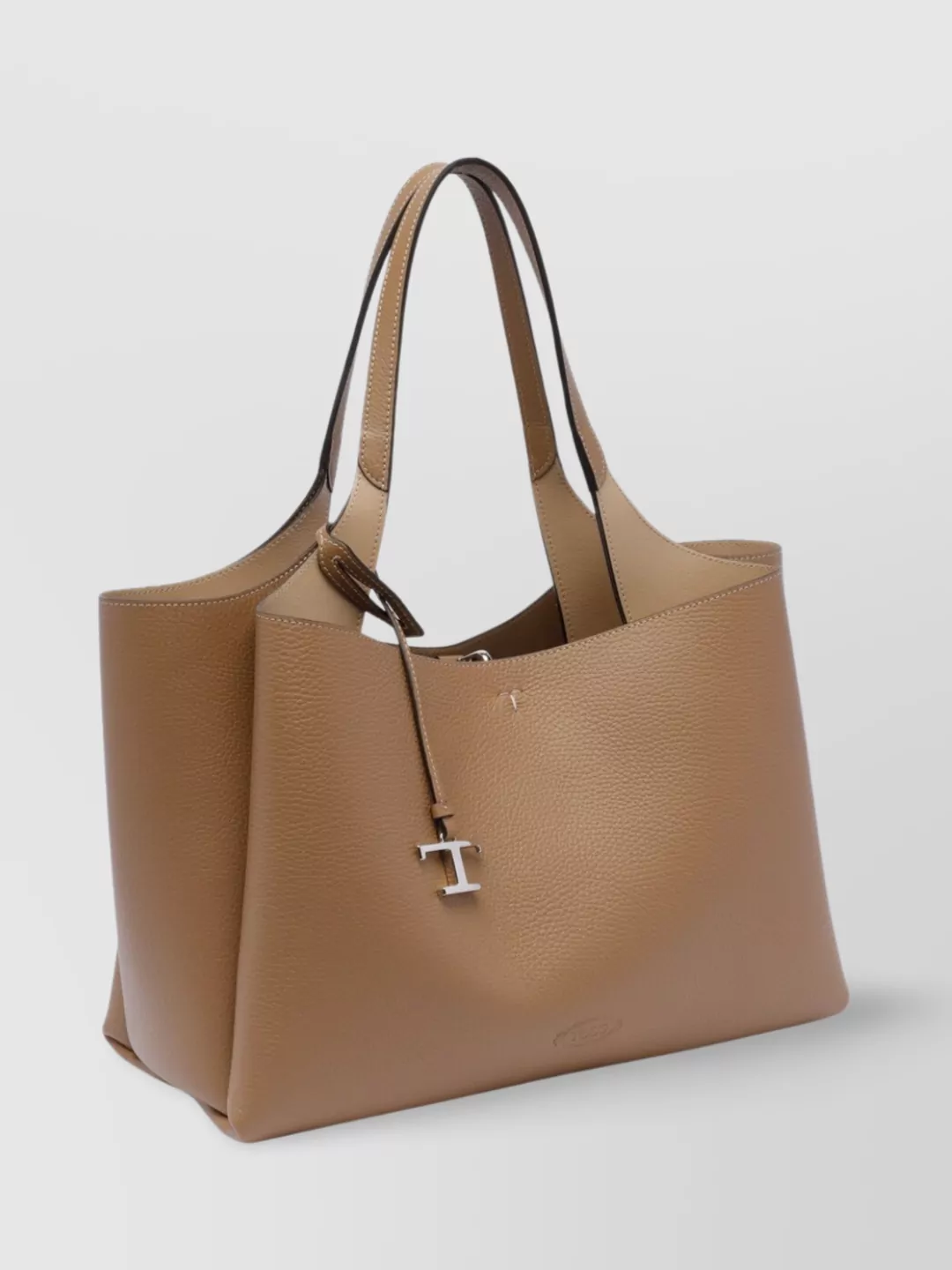 Tod's Textured Leather Tote Bag Handles