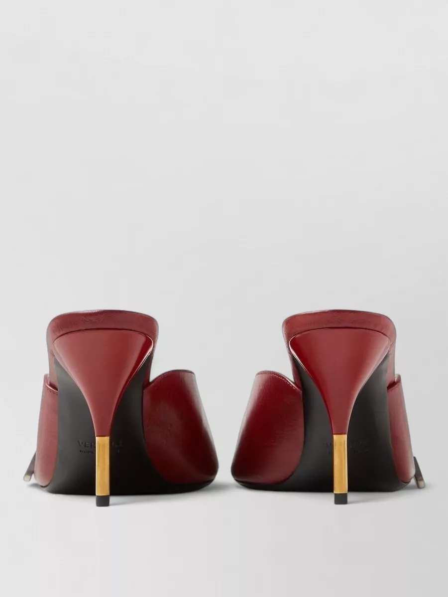 Versace Leather Mules