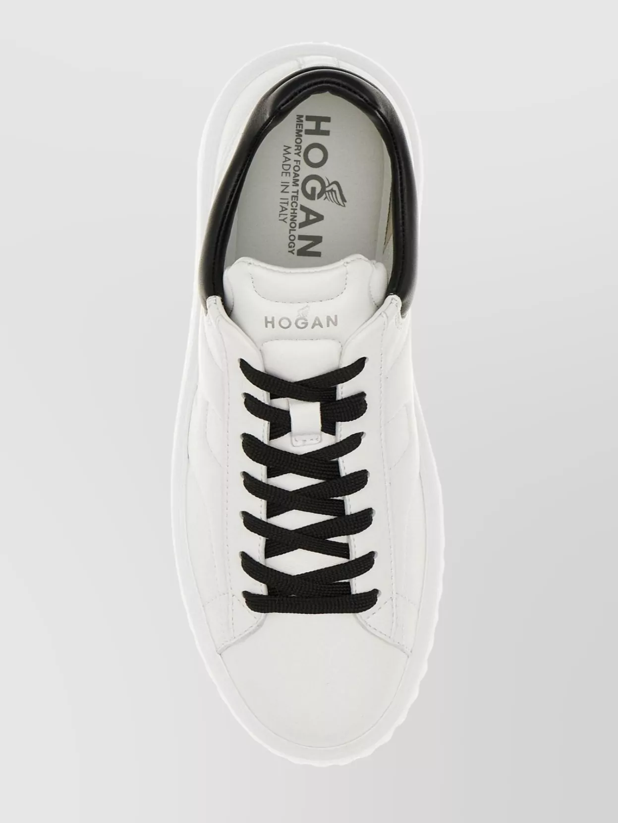 Hogan H-Stripes Nappa Leather Sneakers