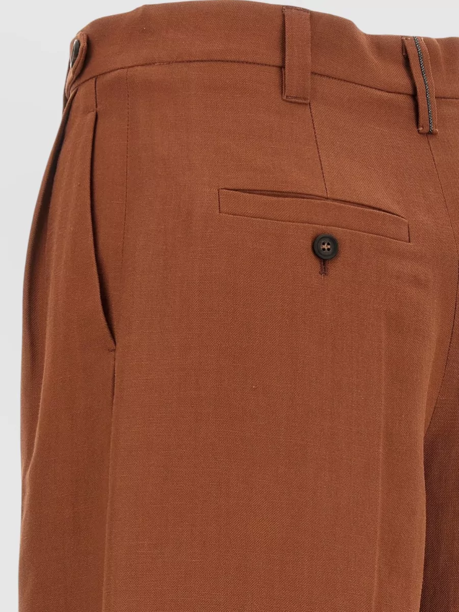 Brunello Cucinelli Wide-Leg Bermuda Shorts