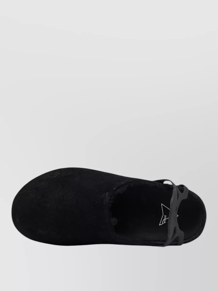 Roa Casual Sneakers With Back Strap And Textured Sole