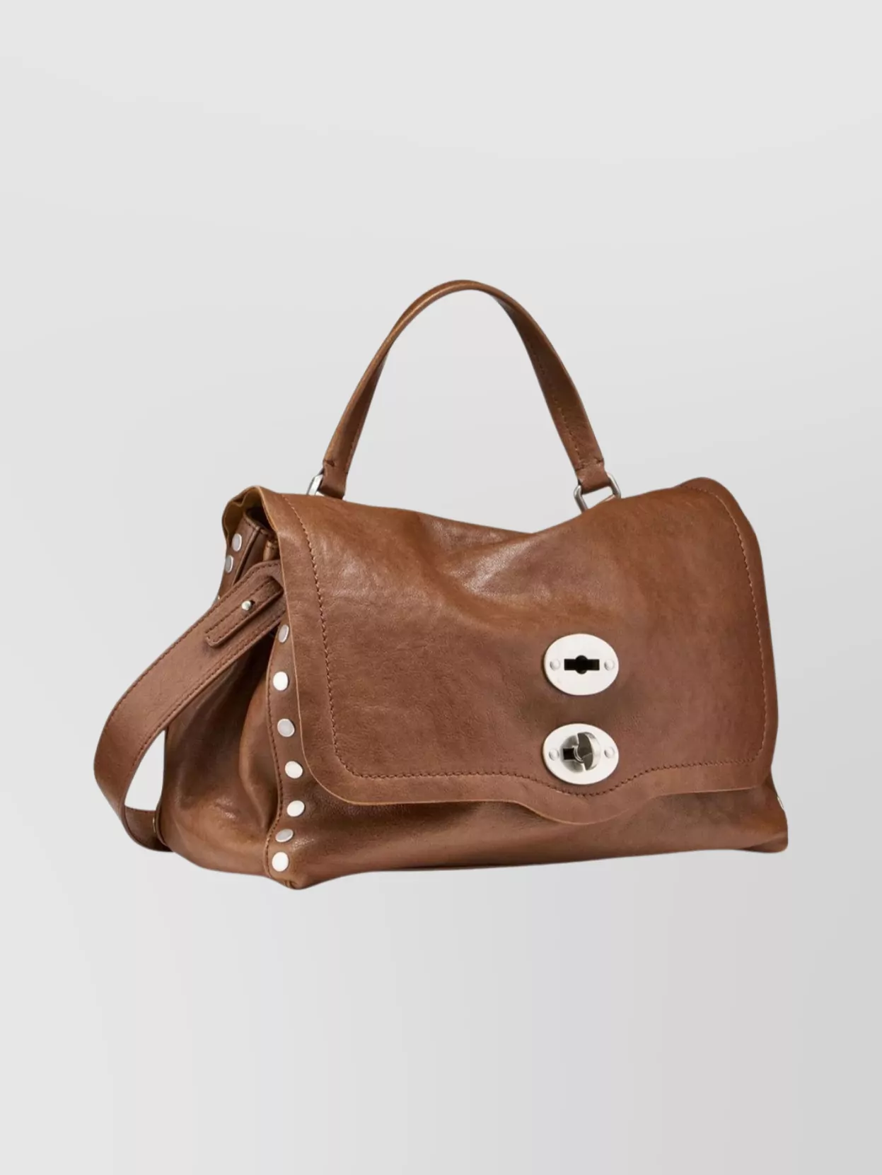 Zanellato Small Leather Shoulder Bag Top Handle