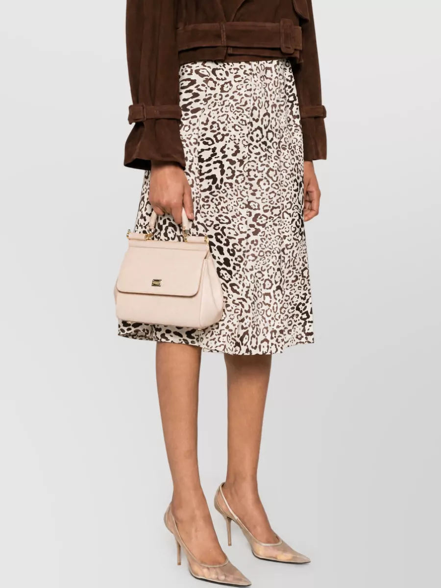 Dolce&Gabbana Sicily Small Leather Shoulder Bag