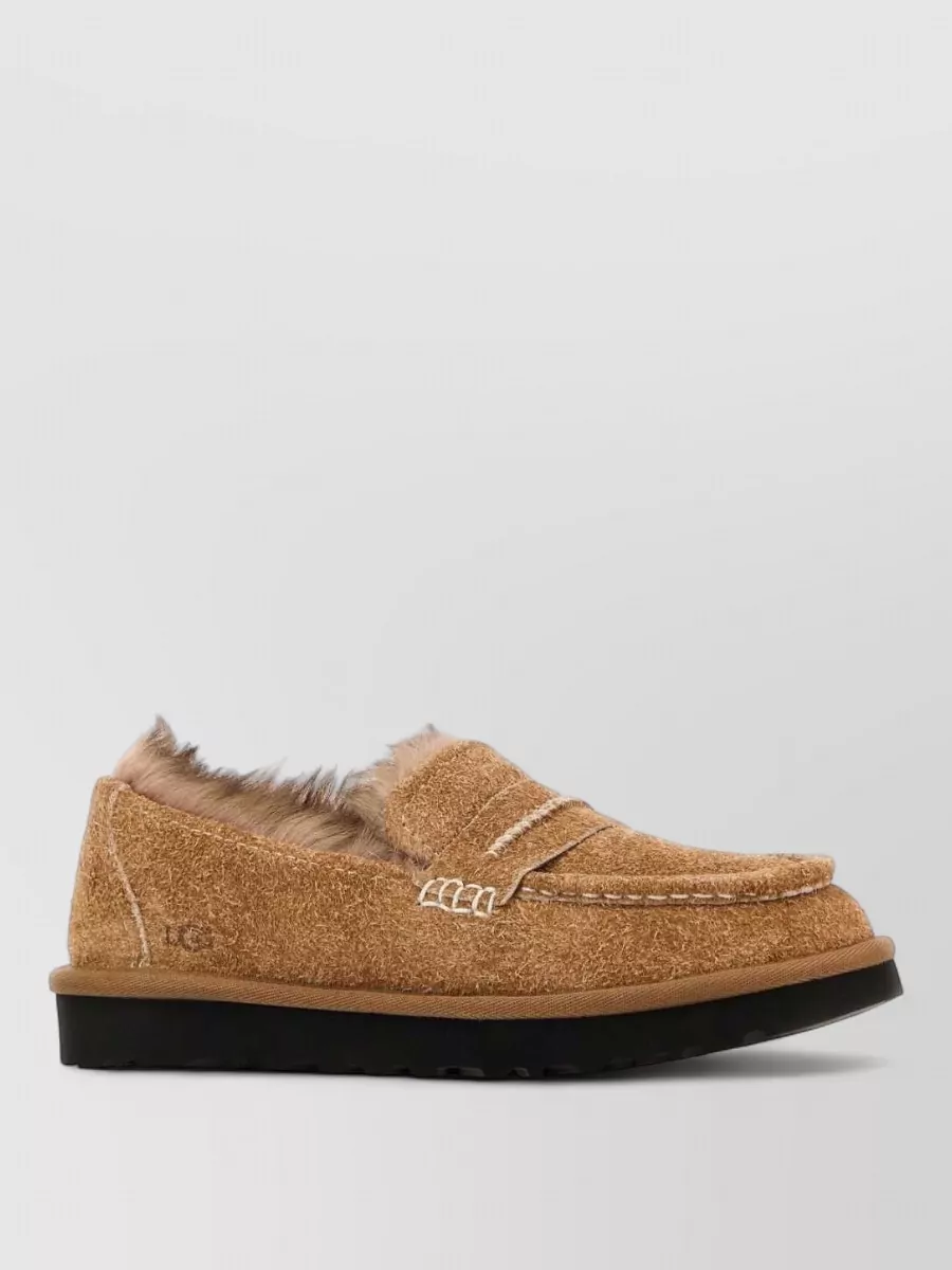 Ugg suede leather loafers
