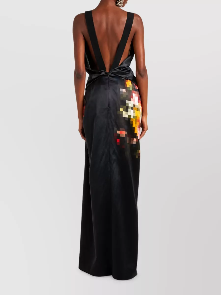 Dries Van Noten Silk-Blend Maxi Dress