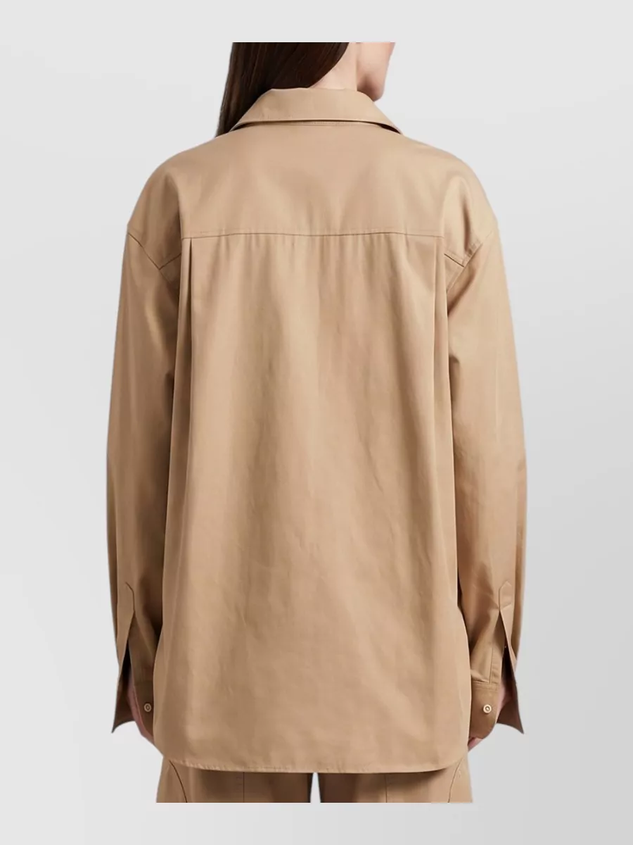The Frankie Shop Cotton Regular-Fit Shirt
