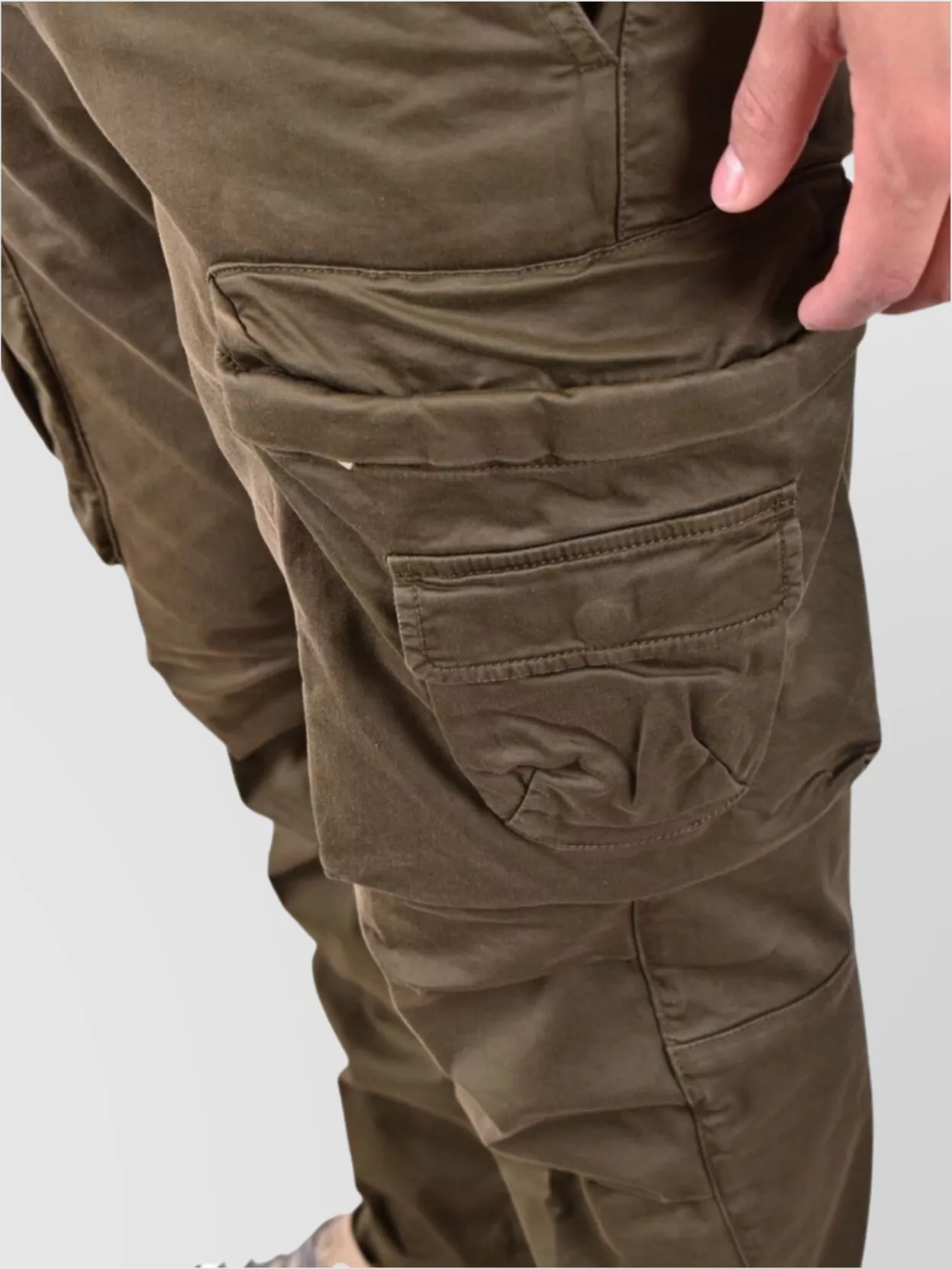Diesel Cargo Trousers With Side And Back Pockets