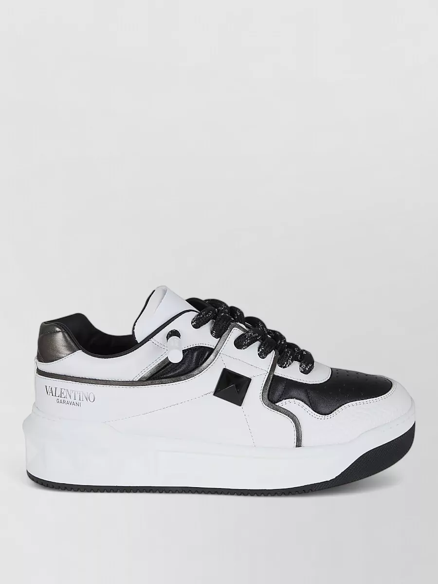 Valentino Garavani Leather Low-Top Sneakers