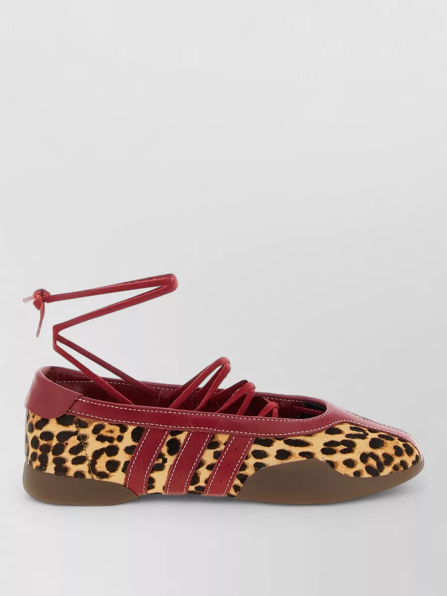Adidas Originals leather ballet flats