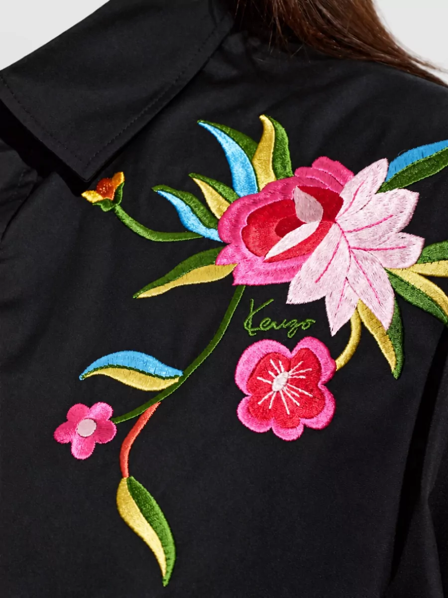 Kenzo Cotton Long-Sleeve Shirt