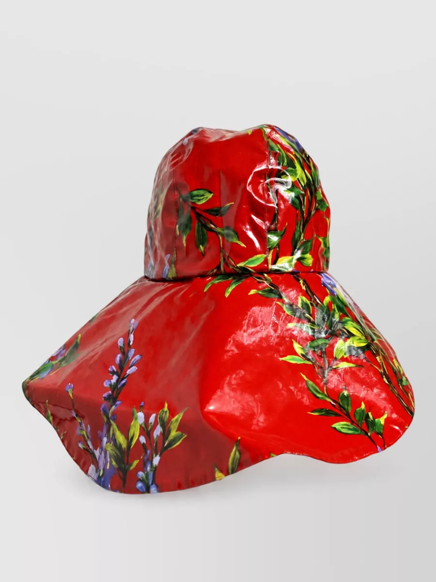 Dolce&Gabbana Cotton Floral Bucket Hat