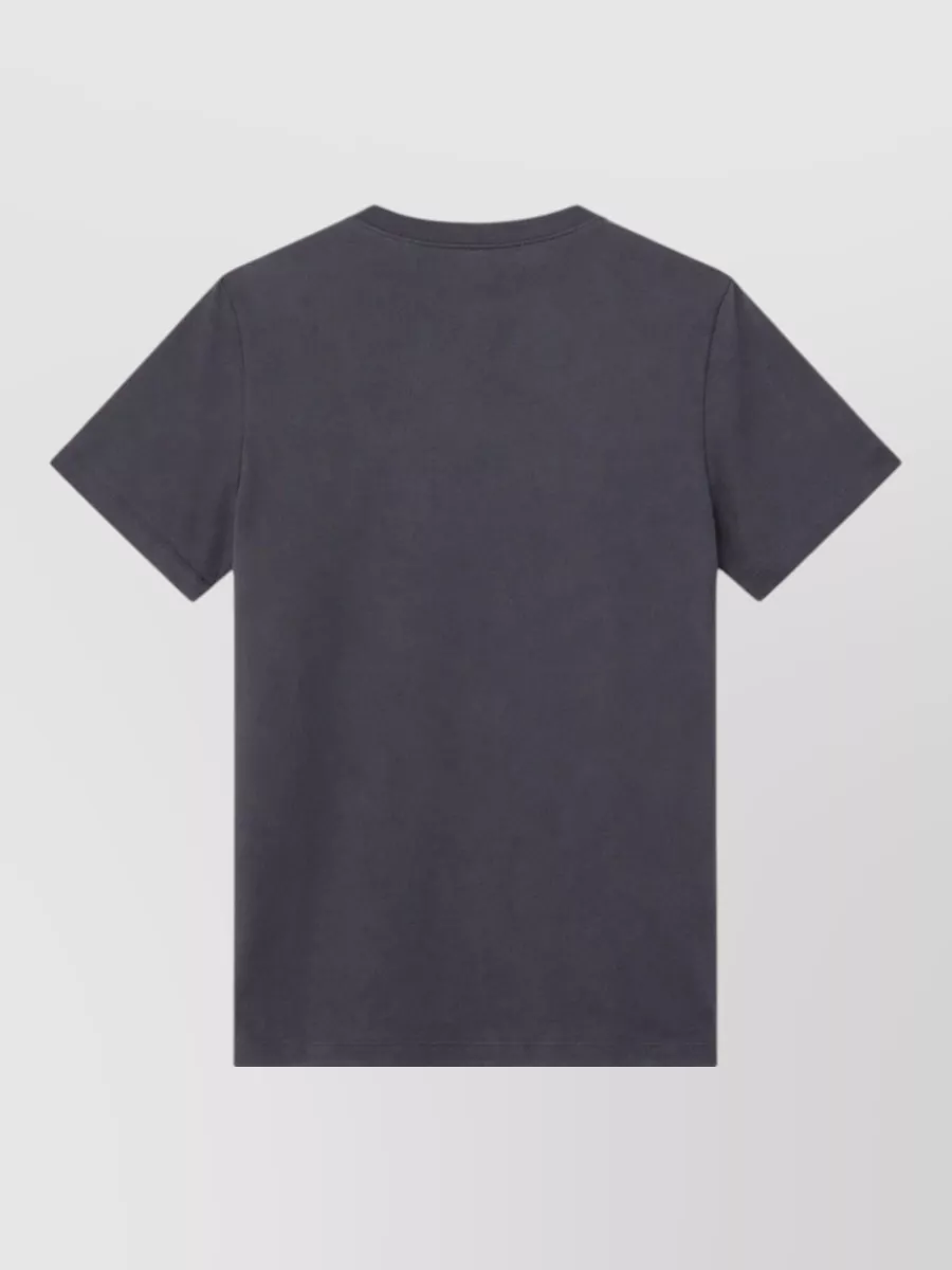 Ganni Logo Crew Neck Relaxed Fit T Shirt