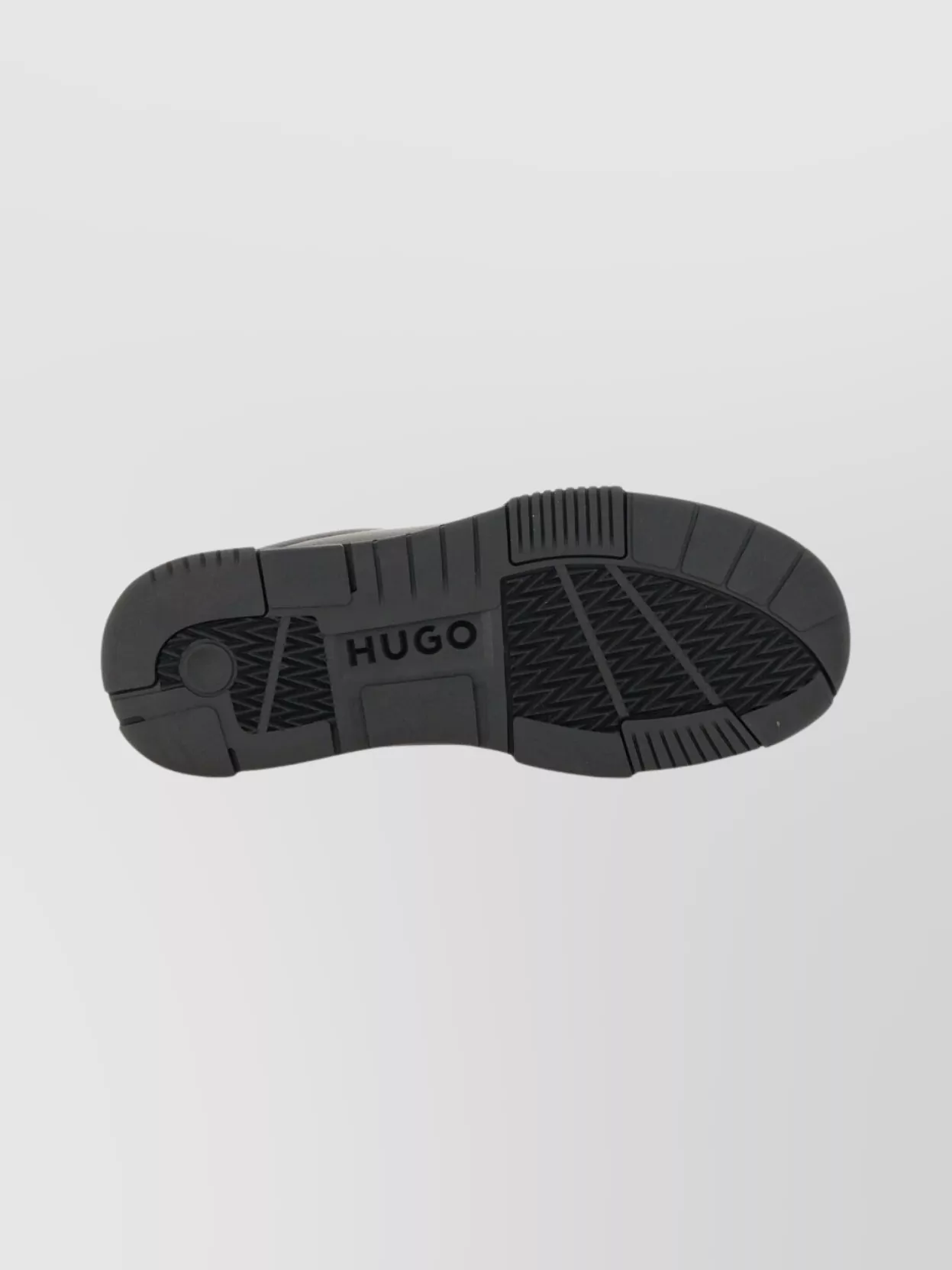 Hugo Round Toe Rubber Sole Sneakers