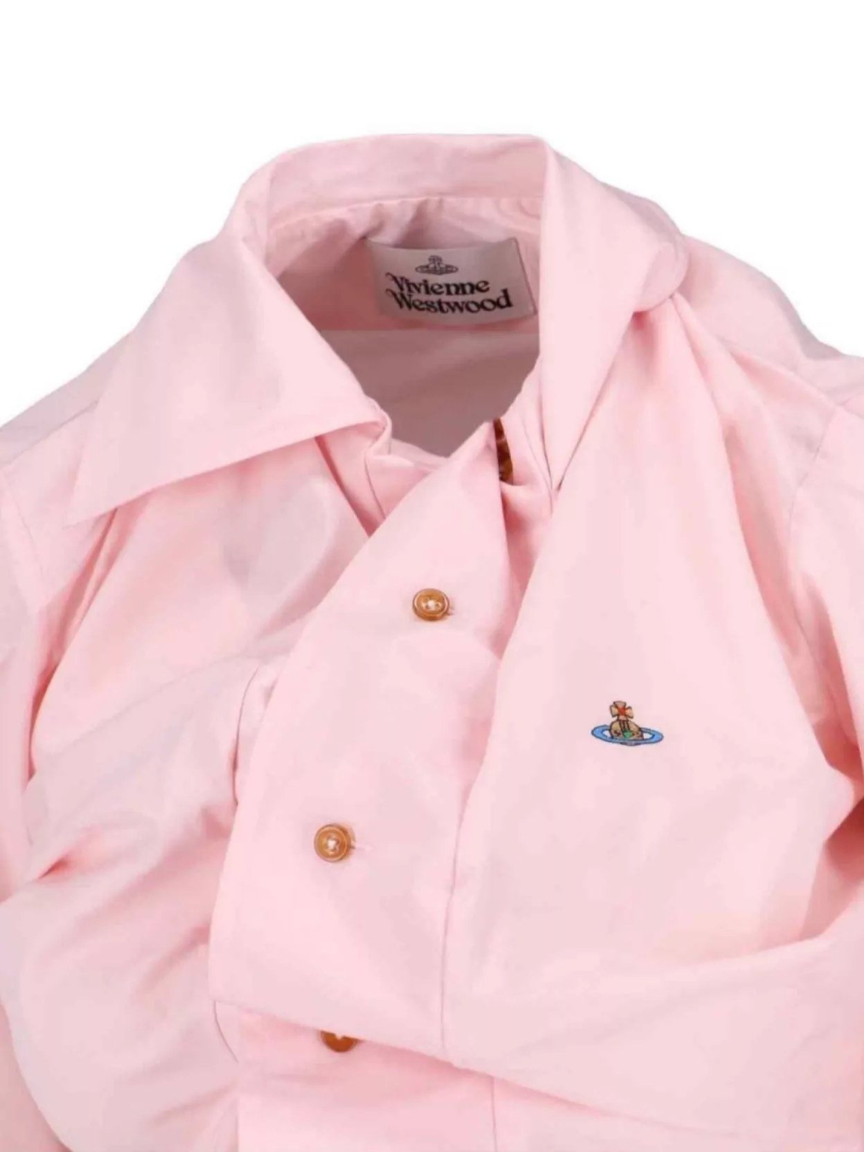 Vivienne Westwood Long Sleeve Collared Casual Top