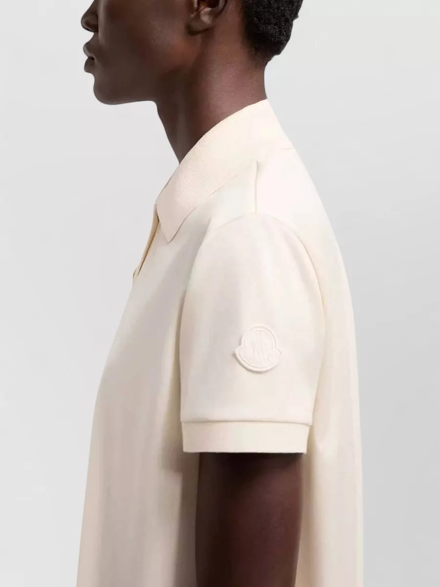 Moncler Cotton Polo Bodysuit