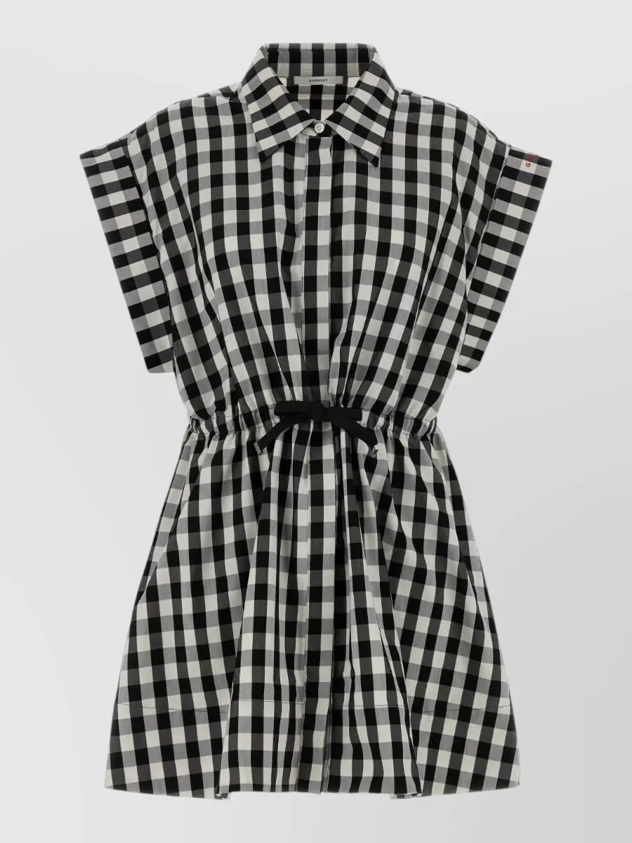 Givenchy embroidered poplin shirt dress