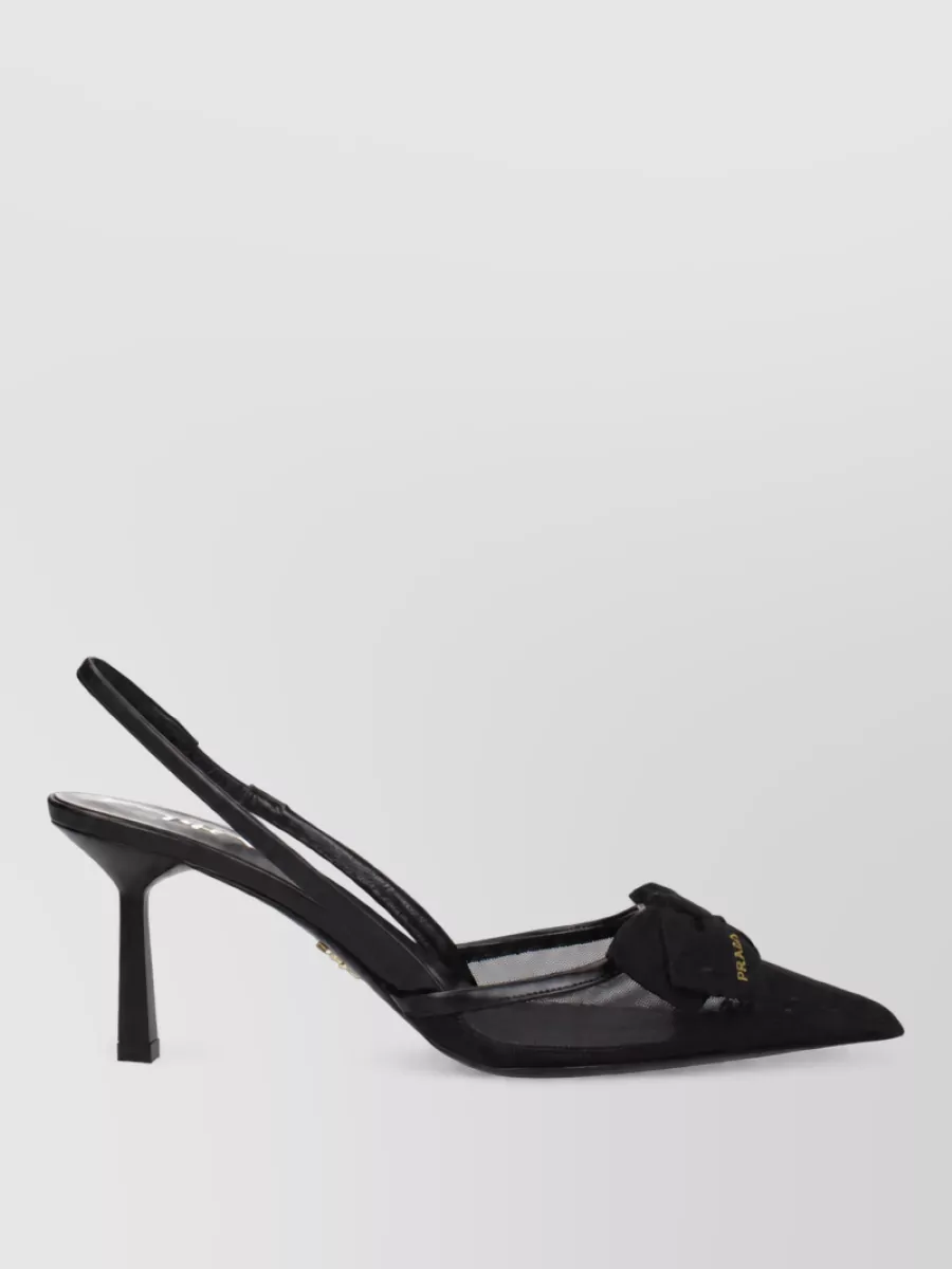 Prada High Heel Mules