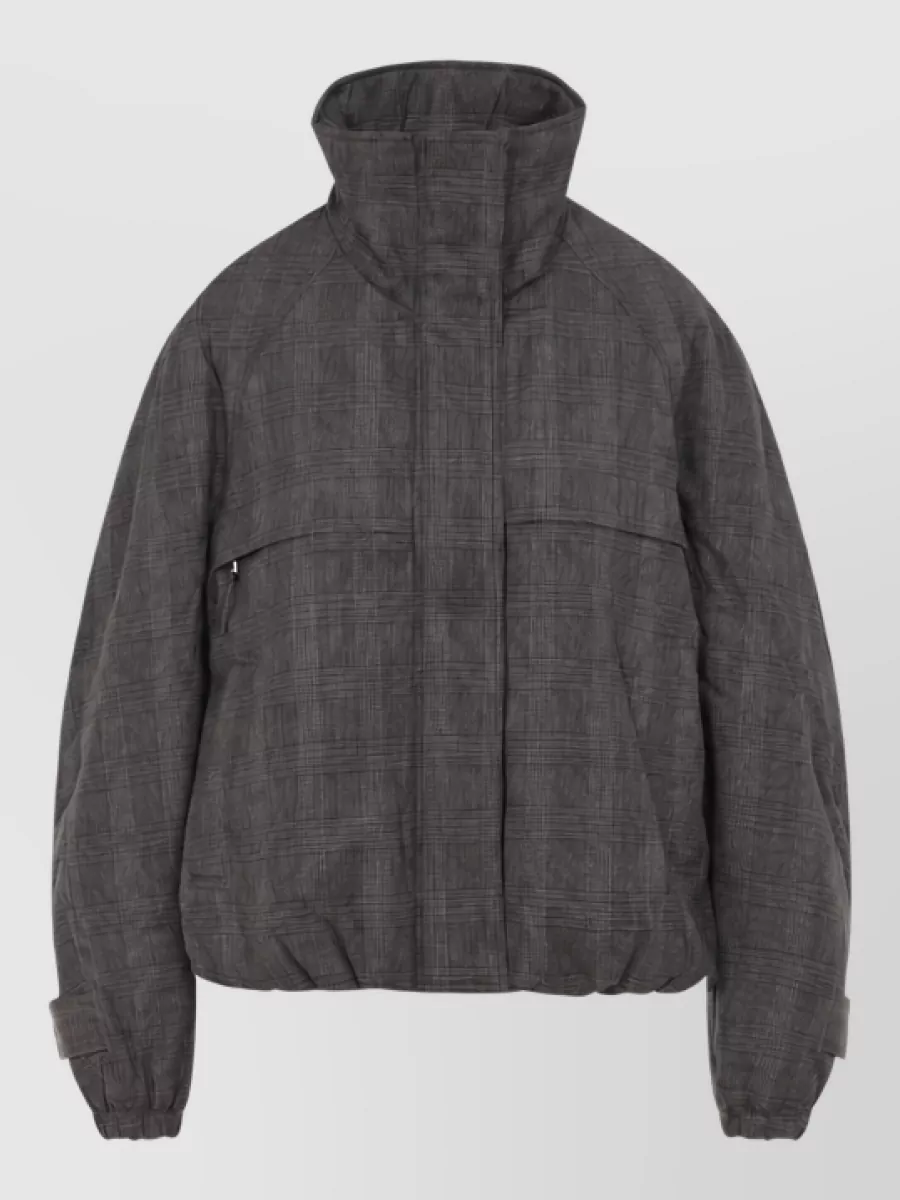 Acne Studios Checked sleeveless jacket