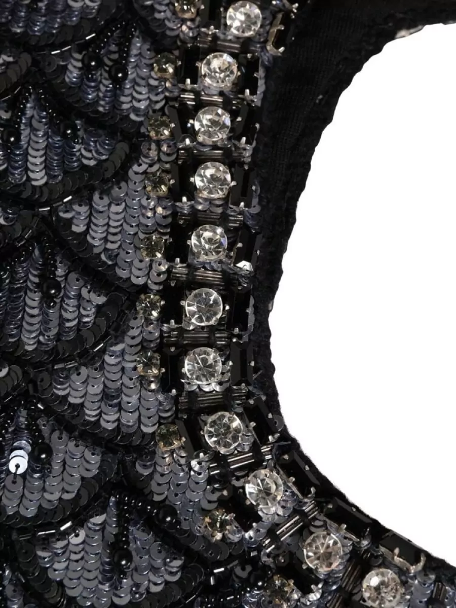 Dolce&Gabbana Crystal Embellished Balaclava
