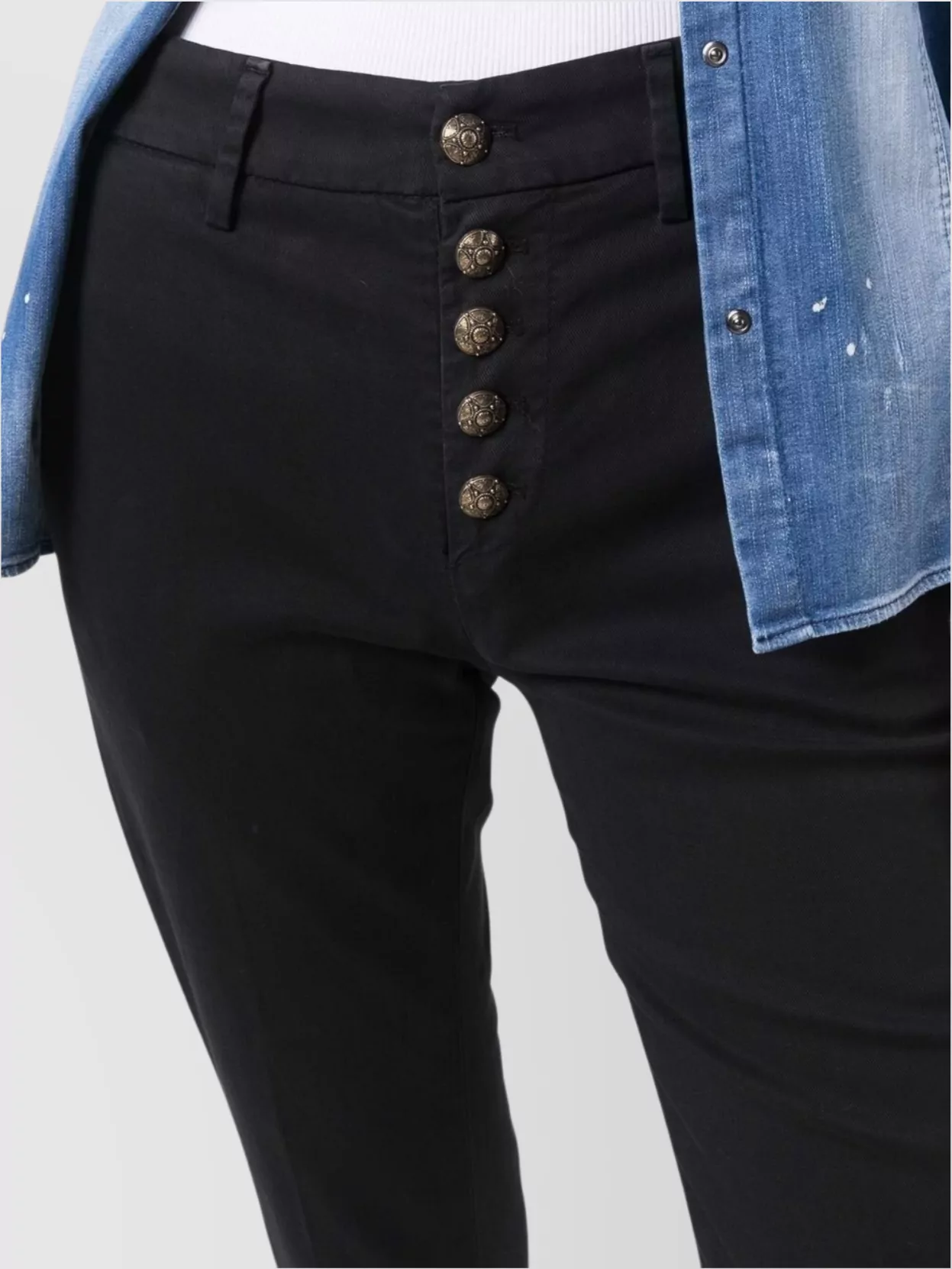 Dondup Carmen Trousers Back Pockets