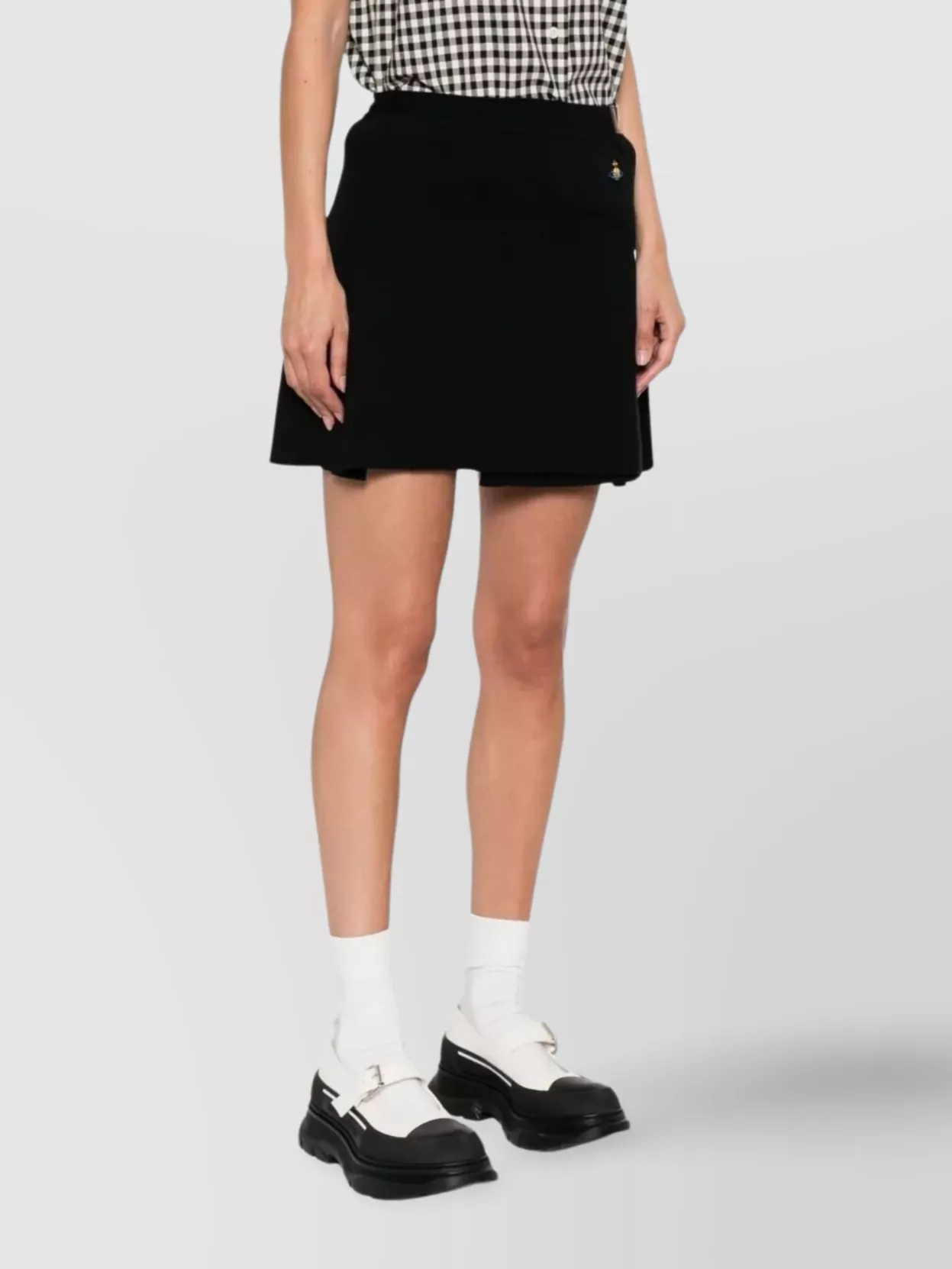 Vivienne Westwood Pleated Kilt Mini Skirt